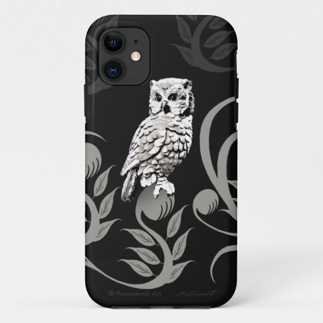 iPhone 11 Coque Owl Art iPhone5 (Dos)