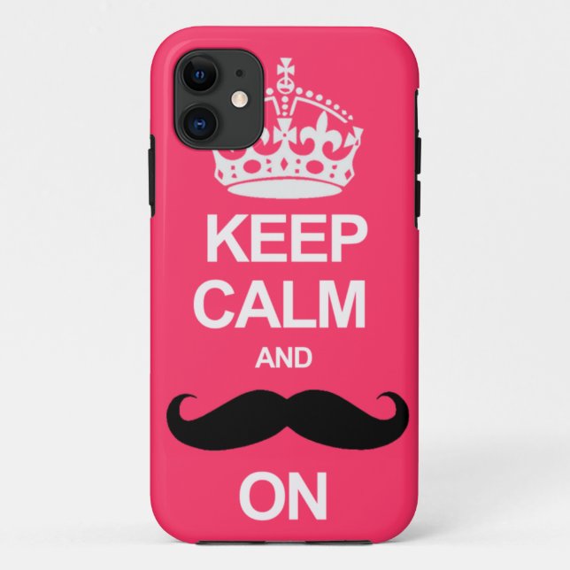 iPhone 11 Dentelez maintiennent calme et continuent le coque (Dos)