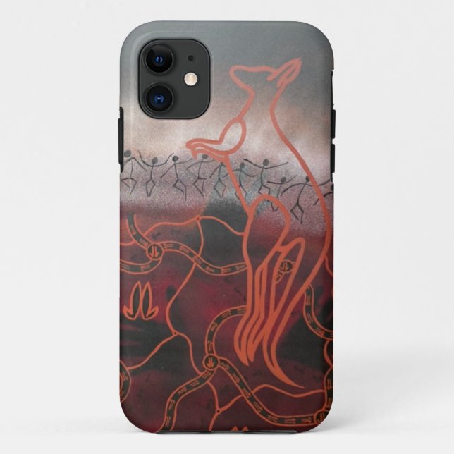 iphone 11 kangourou coque (Dos)