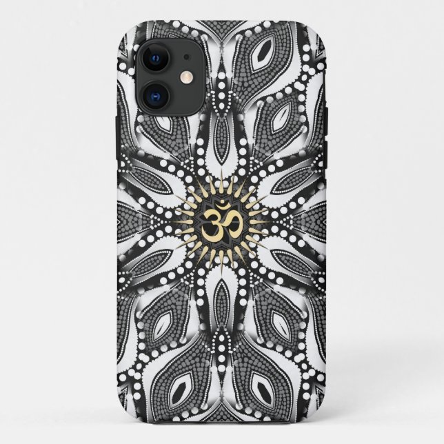 iPhone 11 Serpent Psychédélique Aum coque iphone-Mate (Dos)