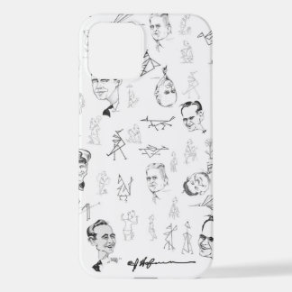 iPhone 12 coque avec Art Hofmann lineart