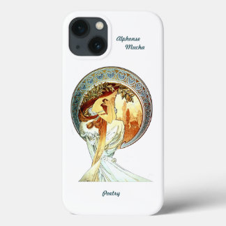 iPhone 13 coque Alphonse Mucha Art Nouveau