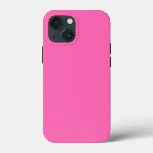 iPhone 13 Mini Coque rose chaud (Verso)