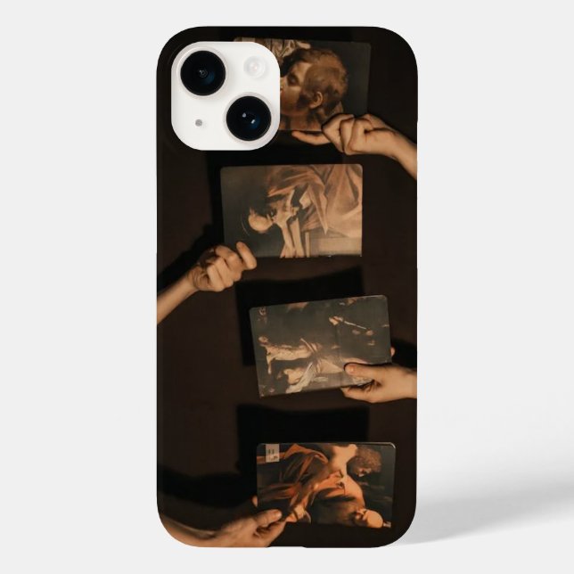 iphone 14-13-12-X flime coque vieux art (Verso)