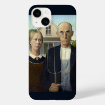 iPhone 14 Coque avec American Gothic Print