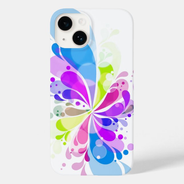 iPhone 14 Splash couleur Coque (Verso)