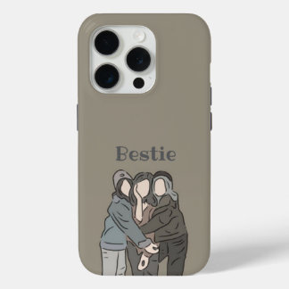 Iphone 15 cadeau pro Coque pour Bestie