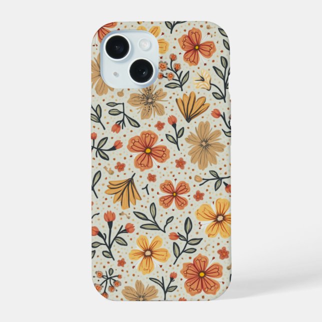 iPhone 15 coque iphone(fleur) (Verso)
