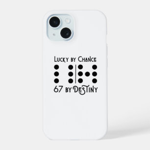 iPhone 15 Lucky by Chance — 67 by Destiny Coque de téléphone