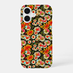 iPhone 16 Camomilles en fleurs - Motif floral 3- Coque Iphon