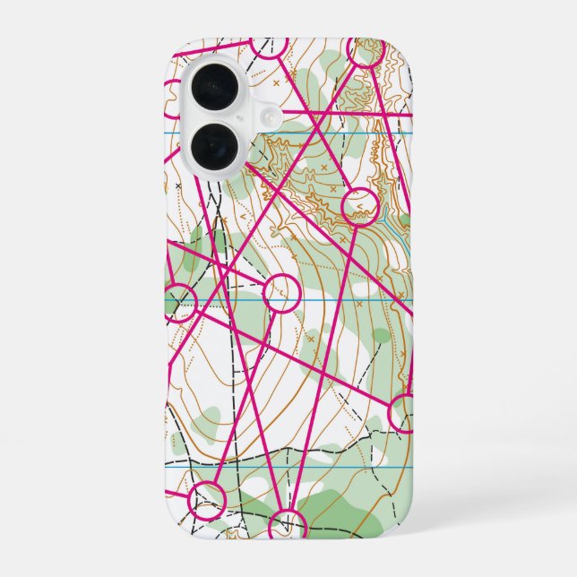 iPhone 16 coque - cours d'orientation (Verso)