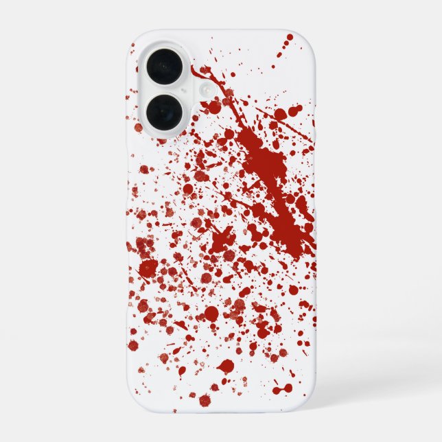 iPhone 16 coque de téléphone sanglante (Verso)