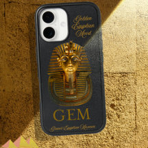 iPhone 16 GEM – Édition Golden Toutankhamon