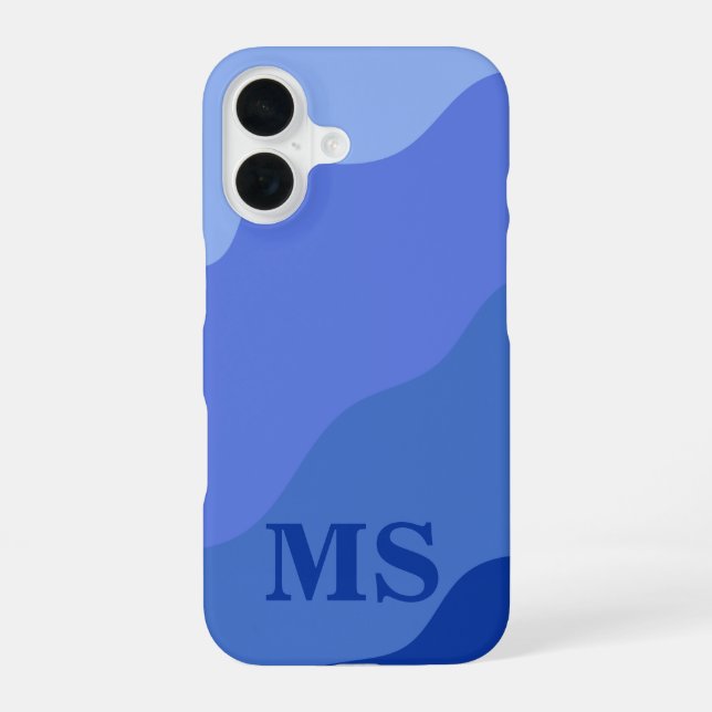 iPhone 16 Paysage marin avec plage, grande vague et coque Se (Verso)