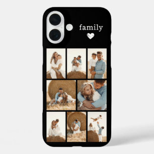 iPhone 16 Plus Coque Modern Family 8 Photo Black Case-Mate pour i