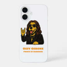 Prince de l'aboiement Rock Funny Coque de téléphon