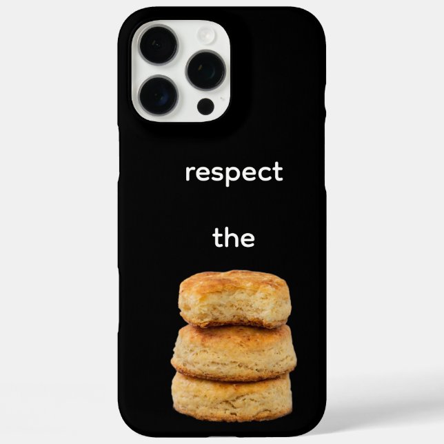 iPhone 16 Pro Max Coque de téléphone biscuit respectueuse (Verso)