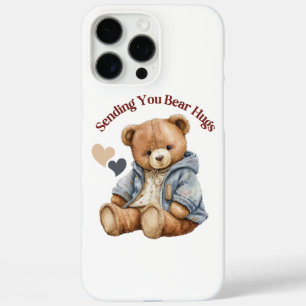 iPhone 16 Pro Max Coque de téléphone portable Teddy Bear Hug