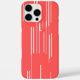 iPhone 16 Pro Max Coque rouge chic : Minimalisme vif