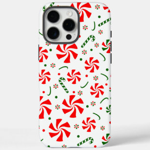 iPhone 16 Pro Max Noël Peppermenthe Coque