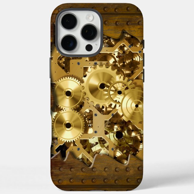 iPhone 16 Pro Max Radical Steampunk 3 Coque (Verso)