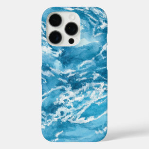iPhone 16 Pro Mer avec plage, Grande vague et Coque de la mer de