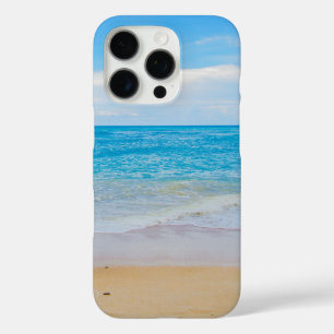 iPhone 16 Pro Mer avec plage, Grande vague et Coque de la mer de