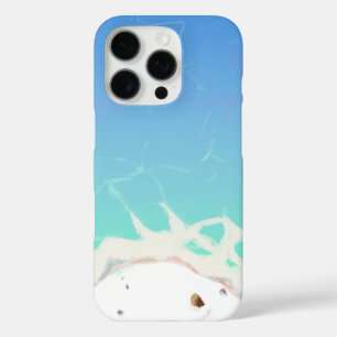 iPhone 16 Pro Mer avec plage, Grande vague et Coque de la mer de