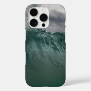 iPhone 16 Pro Mer avec plage, Grande vague et Coque de la mer de
