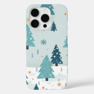 iPhone 16 Pro motif d'hiver coque