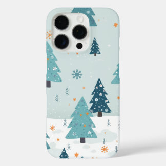 iPhone 16 Pro motif d'hiver coque