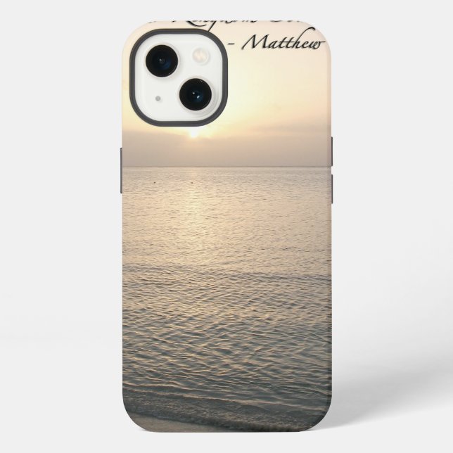 iPhone 2014 Océan à peine là coque ipad (Verso)