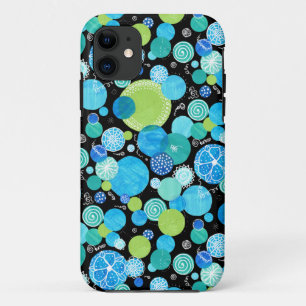 iPhone 5/5s Coque : Blue Moons Motif