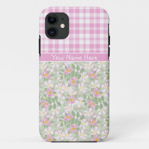 iPhone 5/5s Coque-Mate Coque rose Dogroses et Plai