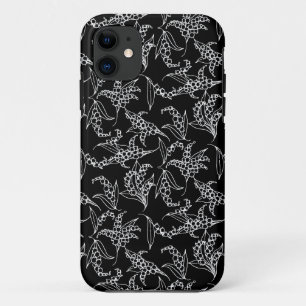 iPhone 5/5s Xtreme Coque Lilies-of-the-Valley Blac