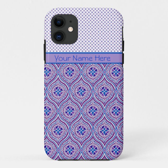 iPhone 5/5s Xtreme coque Personnalisation : Mauve  (Dos)