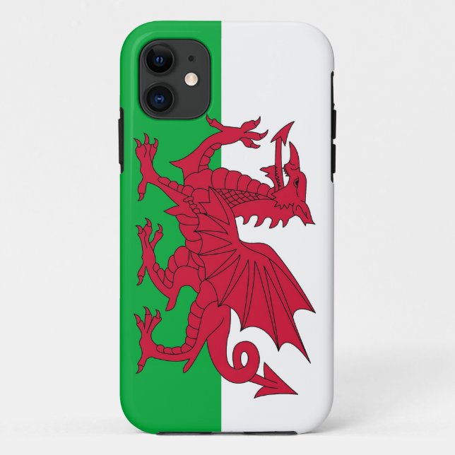 IPhone 5 Coque avec Drapeau du Pays de Galles (Dos)