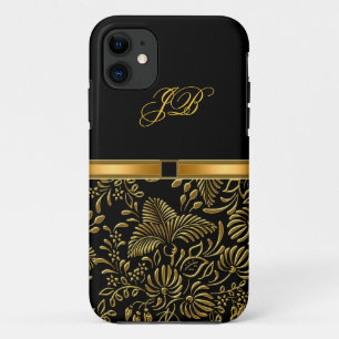 iPhone 5 Coque-Mate Coque Gold Noir