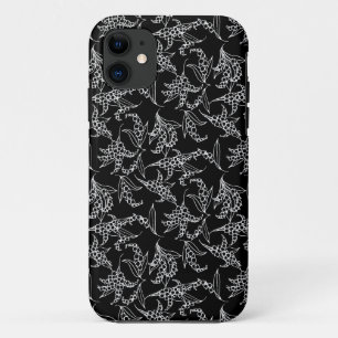 iPhone 5 Coque-Mate Coque Lilies-of-the-Valley Bla