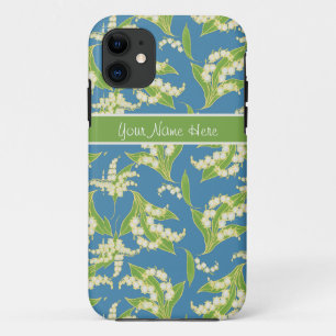 iPhone 5 Coque-Mate coque Lys de la Vallée Bleue