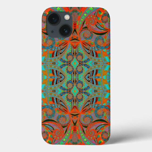 iPhone 6 Coque de style ethnique dur (Verso)