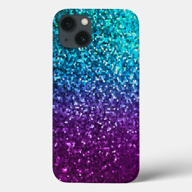 iPhone 6 Coque Tough Mosaic Sparkley Texture (Verso)