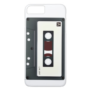 iPhone 7 Plus Coque de bande de cassette rétro