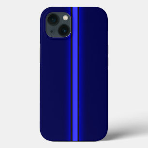 iPhone 7 Police coque Ligne Bleue Mince
