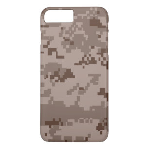 iPhone 8 Plus/7 Plus Coque du Camouflage du désert du Marine Corps 7 P