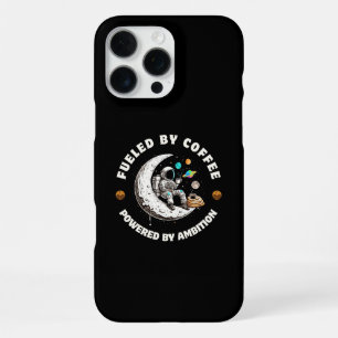 iPhone 16 Pro Max Alimenté par le café Propulsé par l'ambition Coque