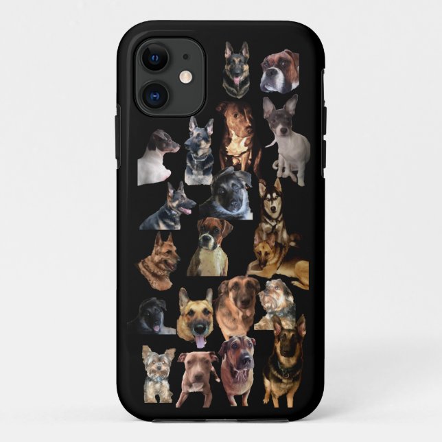 iPhone AMOUREUX DES CHIENS / coque ipad (Dos)