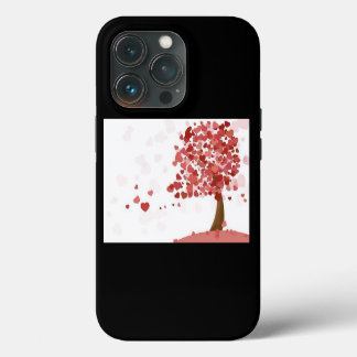 Etui iPhone 13 Pro Boîtier de téléphone de Coque de coeur, Apple iPho