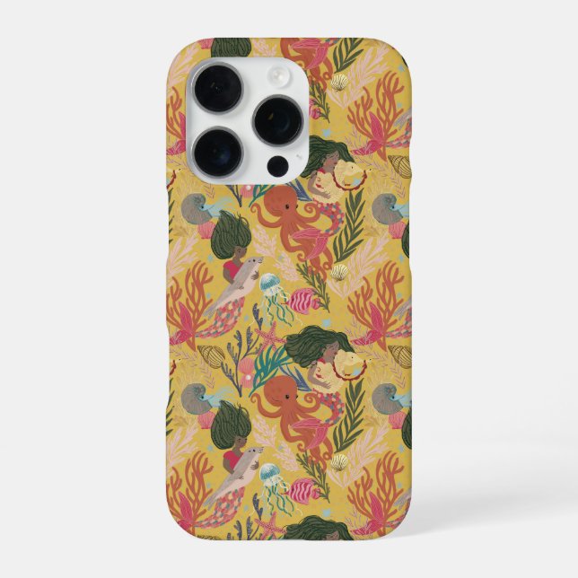 iPhone Boîtier téléphonique de sirène lunatique - Coque d (Verso)