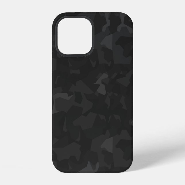 iPhone Camo grey Coque de téléphone (Verso)